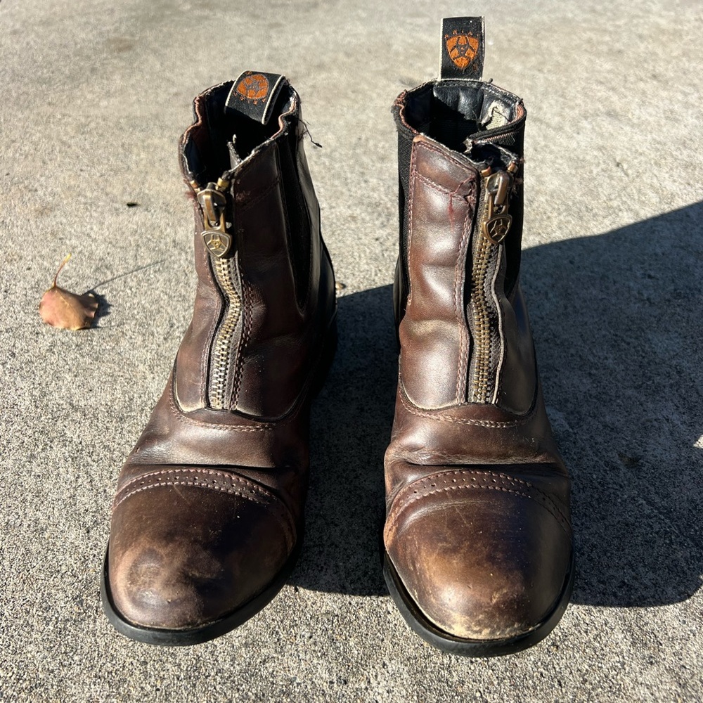 Kids Ariat Heritage Zip Paddock Boots